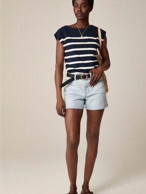 J.Crew High-Rise denim short in Montauk wash, Size 23 (NWT)